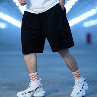 Quần đùi nam vải gió mát co giãn nhẹ mát thể thao hình quần đùi trơn - cường an fashion