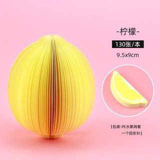 3 Note Ghi Chú Hoa Quả - Thỏ Hồng VPP