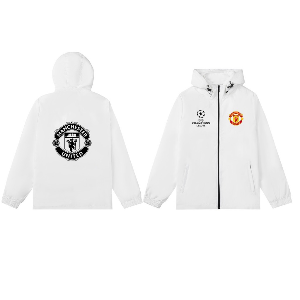 Áo Khoác Gió Cao Cấp 2 Lớp Manchester United Kháng Nước Chống Nắng Form Rộng