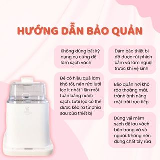 Máy Rửa Bình Sữa Moaz BéBé Công Dụng Tiệt Trùng Sấy Khô Và Bảo Quản Dụng Cụ Cho Bé MB 064