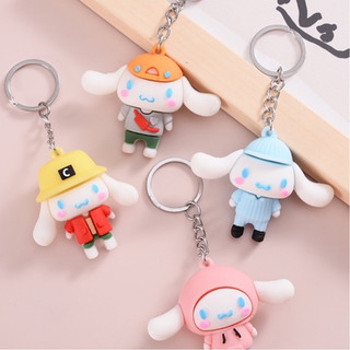 3 Móc Khóa Thỏ Tai Dài Cosplay - Thỏ Hồng VPP