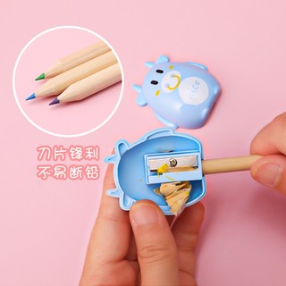 3 Gọt Bút Chì Hình Thú Cưng Đáng Yêu - Thỏ Hồng VPP