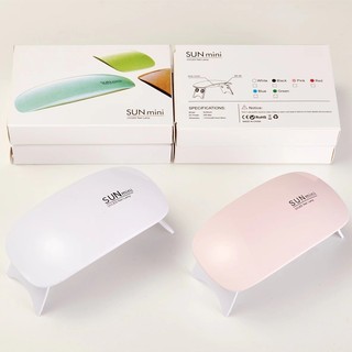 Máy Hơ Gel Hơ Móng Tay Mini SUN5 6W, Đèn LED UV Mini Sạc USB Hong Khô Sơn Móng Tay Tiện Dụng 88832