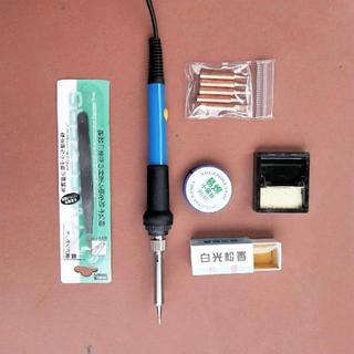 Bộ 10 thứ mỏ hàn nhiệt phổ thông 220V/60W .Mỏ hàn thiếc, hàn chì, hàn nhựa thông . Mỏ hàn,tay hàn que mini .