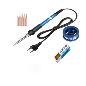 Mỏ hàn nhiệt TQ936 .Mỏ hàn thiếc, hàn chì, hàn nhựa thông 936.Bộ 8 món nâng cấp Mỏ hàn mini 936.