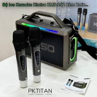 Loa Karaoke Kimiso KMS-252 Công Suất 120w, Công Suất Âm Thanh Lớn, Bass Mạnh Mẽ Và Treble Sáng, Hát Cục Hay