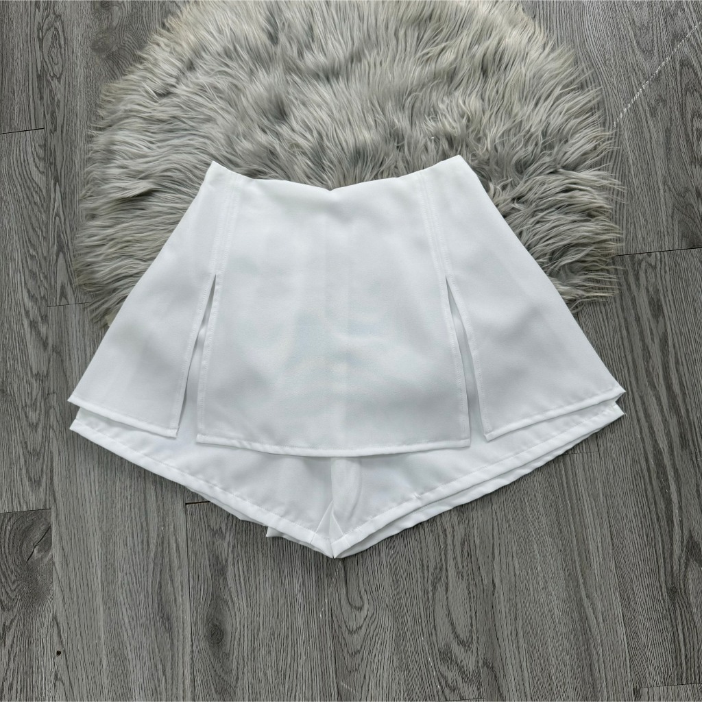 Quần Giả Váy Xẻ 2 Bên Bigsize Nữ,Quần Váy Lưng Thun Co Giãn Big Size Vải Tuyết Chéo Mềm Mại Mát GVC