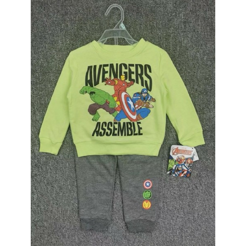 Bộ Dài Tay Bé Trai Thu Đông Xuất Dư Hàng Đẹp D7798 - Set Quần Áo Trẻ Em Giữ Ấm Size 2-4 Tuổi (10-17kg)
