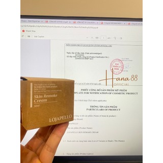 [HÀNG CTY] Bộ đôi tinh chất và kem dưỡng LOJAPELLO, phục hồi và dưỡng ẩm cho da (50ml)
