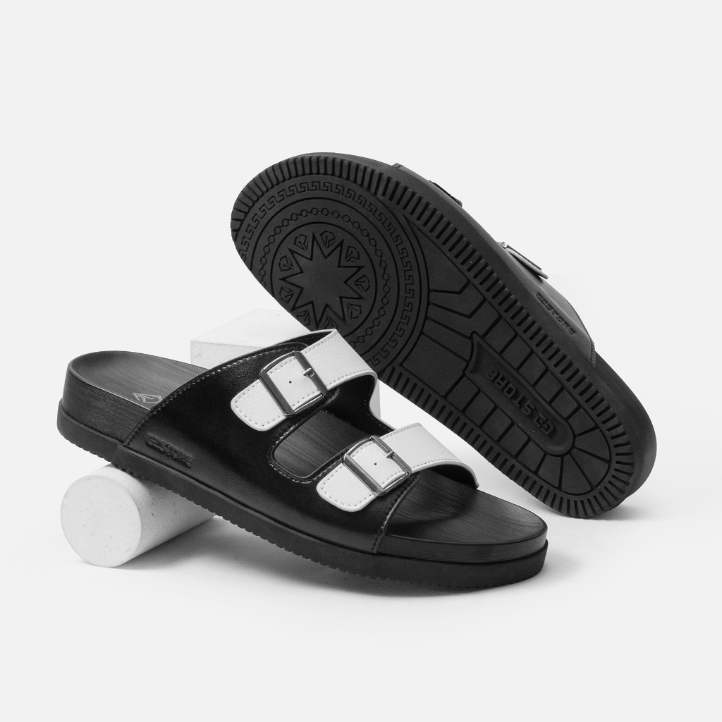 Ảnh Dép da nam G2 Cupid sandal nam thời trang unisex, Dép lê hai quai ngang xăng đan đi biển chính hãng 3