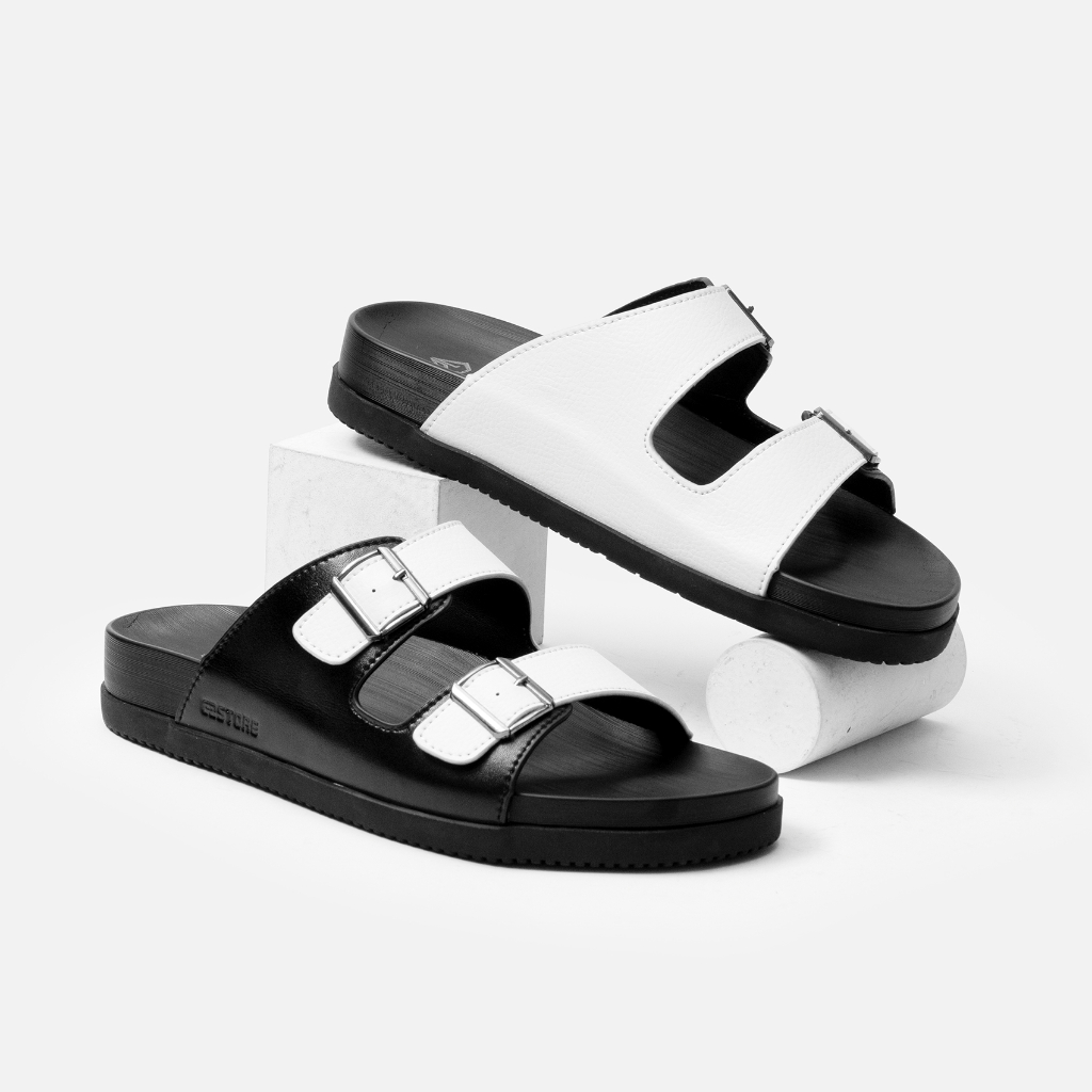 Ảnh Dép da nam G2 Cupid sandal nam thời trang unisex, Dép lê hai quai ngang xăng đan đi biển chính hãng 4