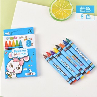 3 Hộp Màu Sáp 8/12/ 24 Màu Thỏ Trắng - Thỏ Hồng VPP