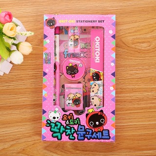 Bộ 7 Dụng Cụ Học Tập - Thỏ Hồng VPP