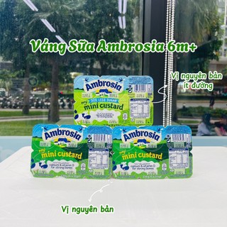 Váng sữa Ambrosia từ UK lốc 6 hộp thơm ngon, dinh dưỡng