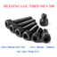 Bulong Lục Giác Chìm Đầu Trụ Thép Đen M8 (8 Ly) - Cấp Bền 12.9 Siêu Cứng - Đủ Size 10mm đến 100mm DIN 912