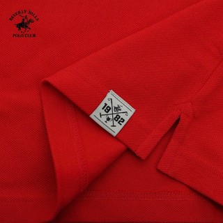Áo polo Ngắn tay Nam Slim Fit Đỏ Trơn Beverly Hills Polo Club - BHPC PMSSS24TL012