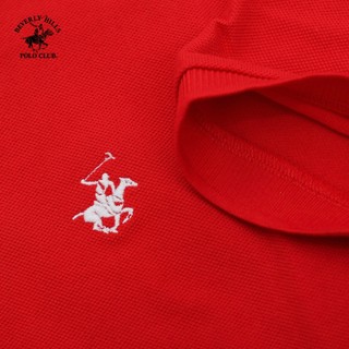 Áo polo Ngắn tay Nam Slim Fit Đỏ Trơn Beverly Hills Polo Club - BHPC PMSSS24TL012