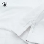 Beverly Hills Polo Club - Áo polo Ngắn tay Nam Slim Fit Trắng Trơn -  BHPC PMSSS24TL013 — ảnh 5