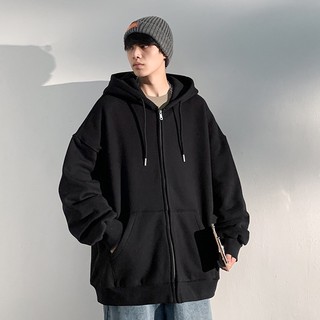 Áo khoác nam nữ có Nón unisex form rộng họa tiết cực đẹp thời trang năng động ,Nỉ khóa kéo trơn K1
