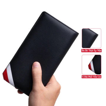 Men's Handheld Cowhide Wallet Vicenzo