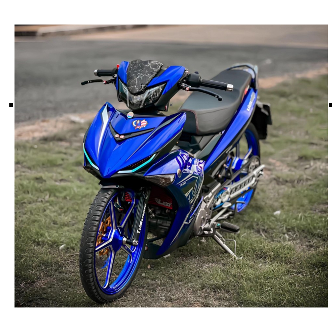 Tem rời EXCITER 150 mẫu mkinh cao cấp chất liệu in 3 lớp PPF chống nước không phai màu,NHÃN DÁN.