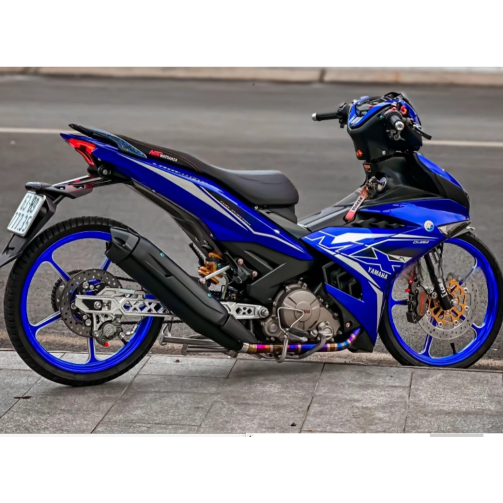 Tem rời EXCITER 150 mẫu mkinh cao cấp chất liệu in 3 lớp PPF chống nước không phai màu,NHÃN DÁN.