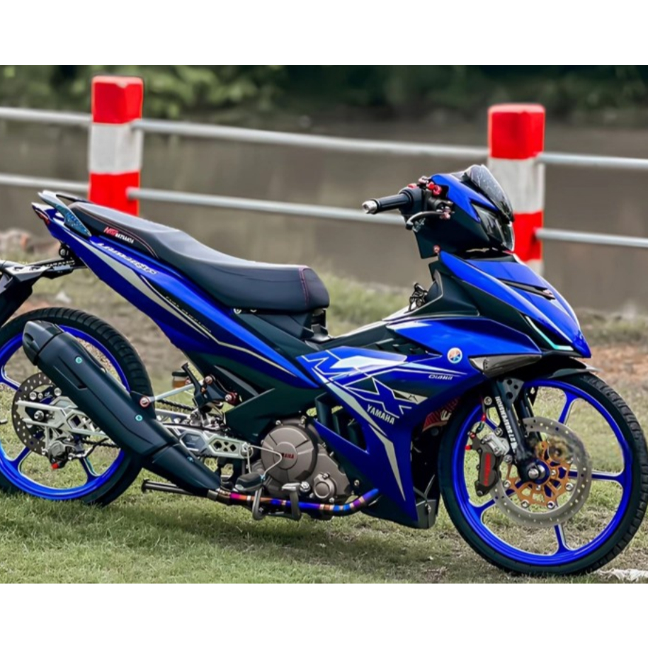 Tem rời EXCITER 150 mẫu mkinh cao cấp chất liệu in 3 lớp PPF chống nước không phai màu,NHÃN DÁN.