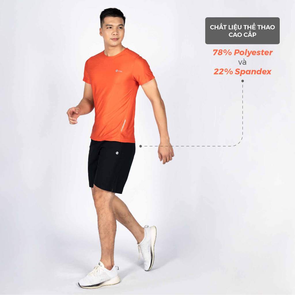 Ảnh Quần Short Thể Thao Nam LV24S04M301 Có Khoá Túi Livan Sport Chính Hãng, Quần Đùi Nam Tập Thể Thao 2
