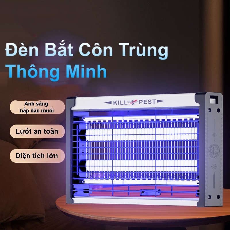 Đèn Bắt Muỗi Anhlinh Đèn Bắt Côn Trùng Lưới Điện Dẫn Dụ Muỗi Kiểu Dáng Hiện Đại Dùng Để Bàn Hoặc Treo Tường