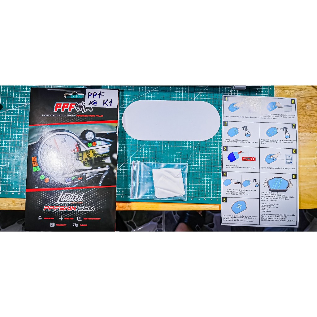 PPF Xe điện V1. V1 plus. VC. Dylexe. K1, VC, PPF xe điện K1 dán bảo vệ đồng hồ xe