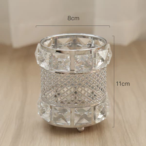 Cốc Pha Lê Đựng Cọ Nail , Đựng Đồ Trang Điểm Siêu Đẹp
