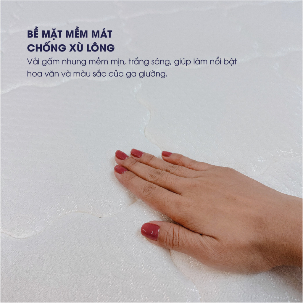 Ảnh Nệm lò xo túi độc lập JOY Changmi Bedding ép chân không tiện lợi, êm ái, nâng đỡ, ngăn đau mỏi lưng. Bảo hành 10 năm 3