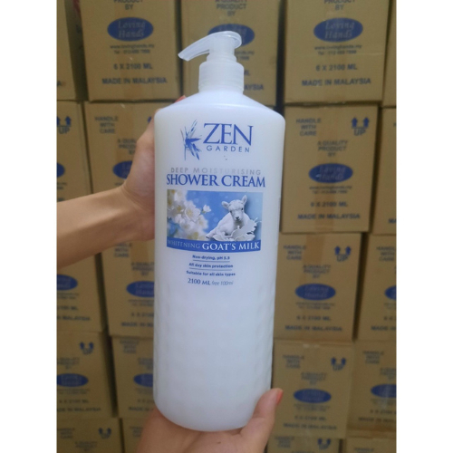 Sữa Tắm Dê Zen Garden Shower Cream 2100ml