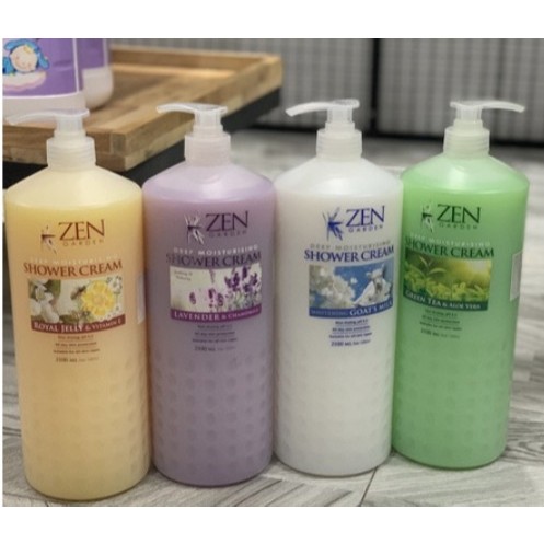 Sữa Tắm Dê Zen Garden Shower Cream 2100ml