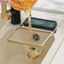 Lọc rác gắn bồn rửa chén bát Set gồm có 1 khung + 50 túi lọc rác giá treo túi rác lọc thức ăn thừa gắn bồn rửa chén
