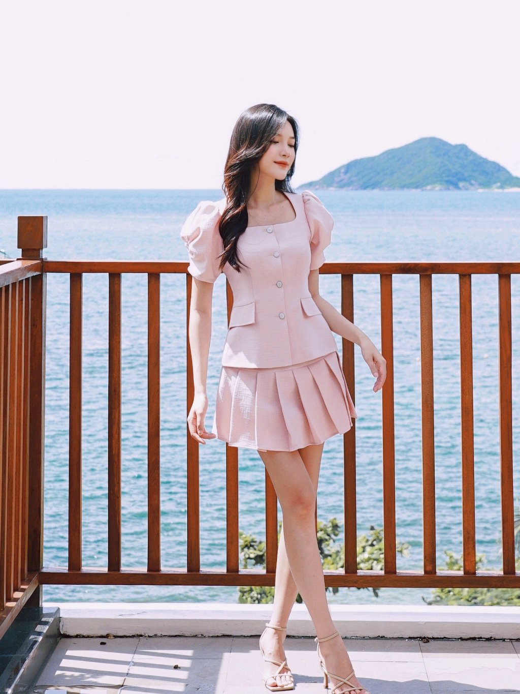 Ảnh LEILA CLOSET | Set thiết kế Lily áo, quần xếp li 2