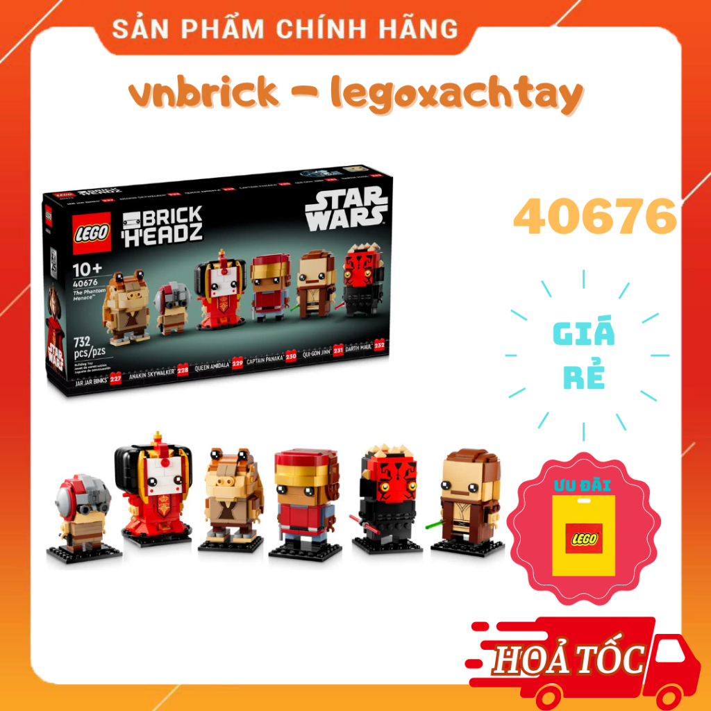 LEGO Star Wars 40676 The Phantom Menace | Shopee Việt Nam