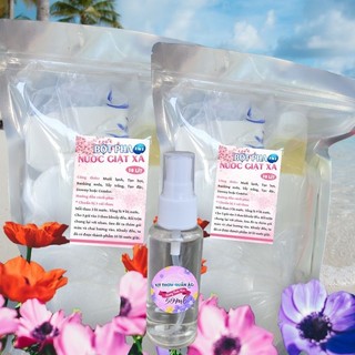 Bột Pha Nước Giặt 10l, ( mua 2 set tặng 1 chai xịt thơm), thơm ngát hương hoa