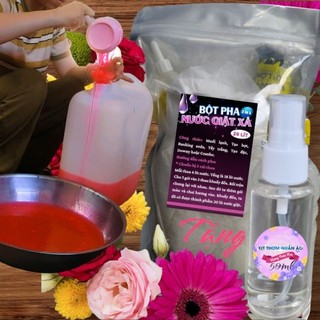Pha 20 lít nước giặt ( tặng 1 chai xịt thơm 50ml) tại nhà