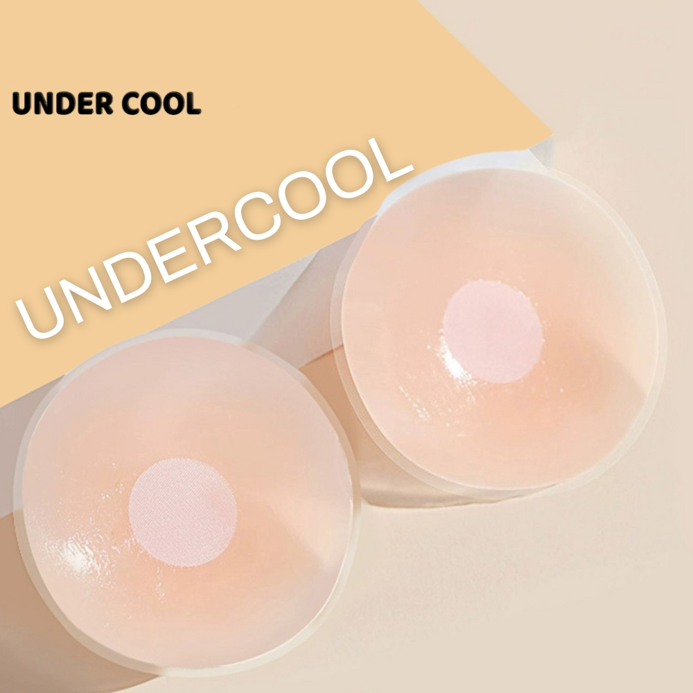 Hộp 5 Đôi Dán Nhũ Hoa silicon UNDERCOOL siêu mềm Sử Dụng Nhiều Lần - Dán Ngực Hộp thiếc Sang chảnh DT14