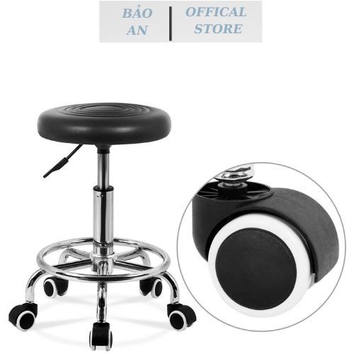 Ghế Xoay Nâng Hạ Có Múi, Sử Dụng Trong Spa, Phun Xăm, Chất Da Loại Tốt, Độ Bền Cao, Sử Dụng Tiện Lợi