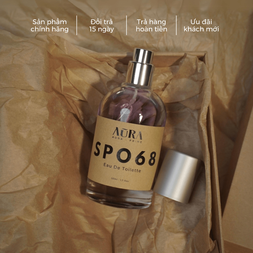 Nước Hoa Nam AURA PRIME SPO68 EDT phong cách thể thao, nam tính