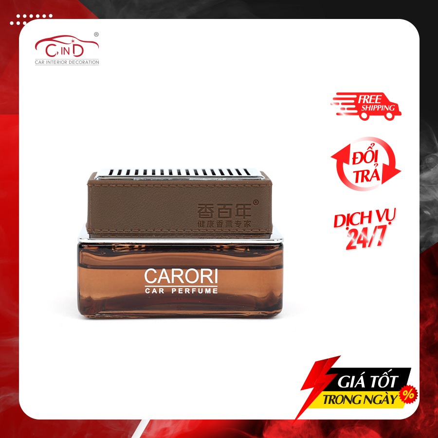 Nước Hoa Trên Ô Tô CARORI Gold Crown Z-229 50ml Phù Hợp Cho Nhiều Dòng Xe Ô Tô Xe Hơi Xe Tải