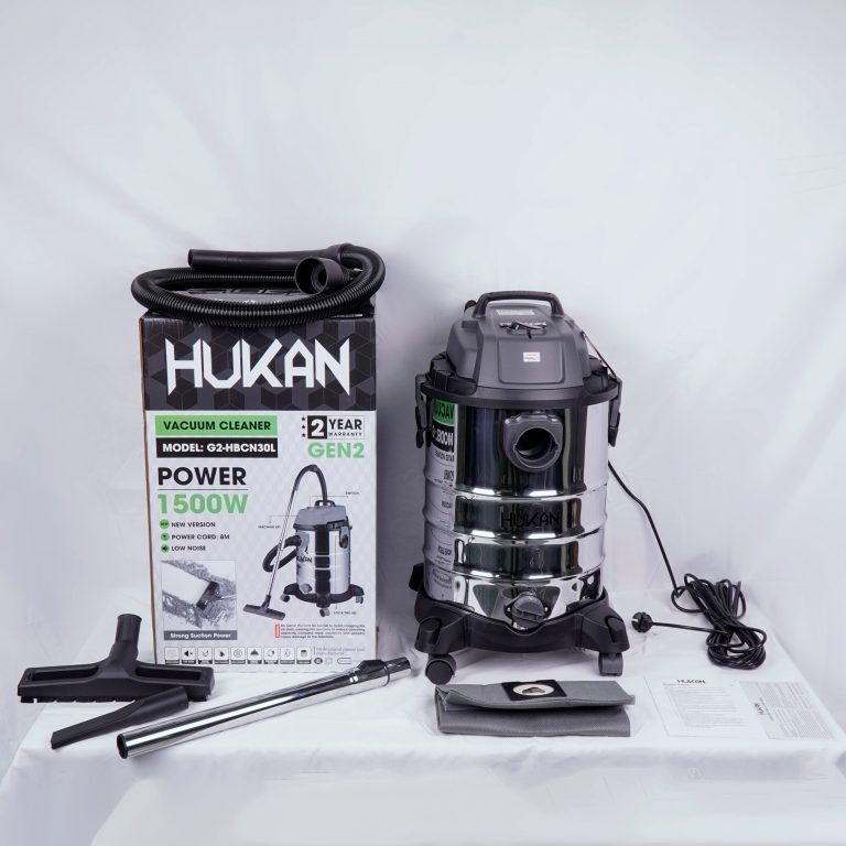 Máy Hút Bụi Công Nghiệp 30 Lít Dùng Điện HUKAN (GEN 2) G2-HBCN30L máy hút bụi khỏe dọn công ty, có xuất vat