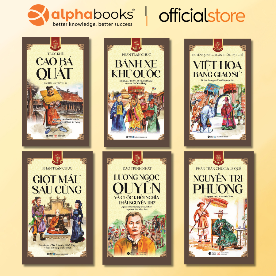 Sách - Lẻ/Combo 10 Cuốn Góc Nhìn Sử Việt (Alpha Books)
