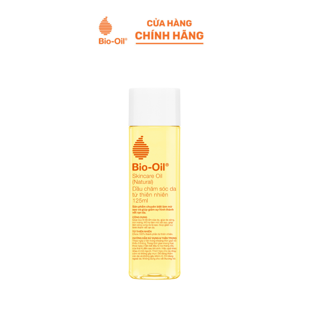 Ảnh Dầu chăm sóc da từ Thiên Nhiên giúp giảm rạn da mờ sẹo BIO-OIL SKINCARE OIL (NATURAL) 125ml 1