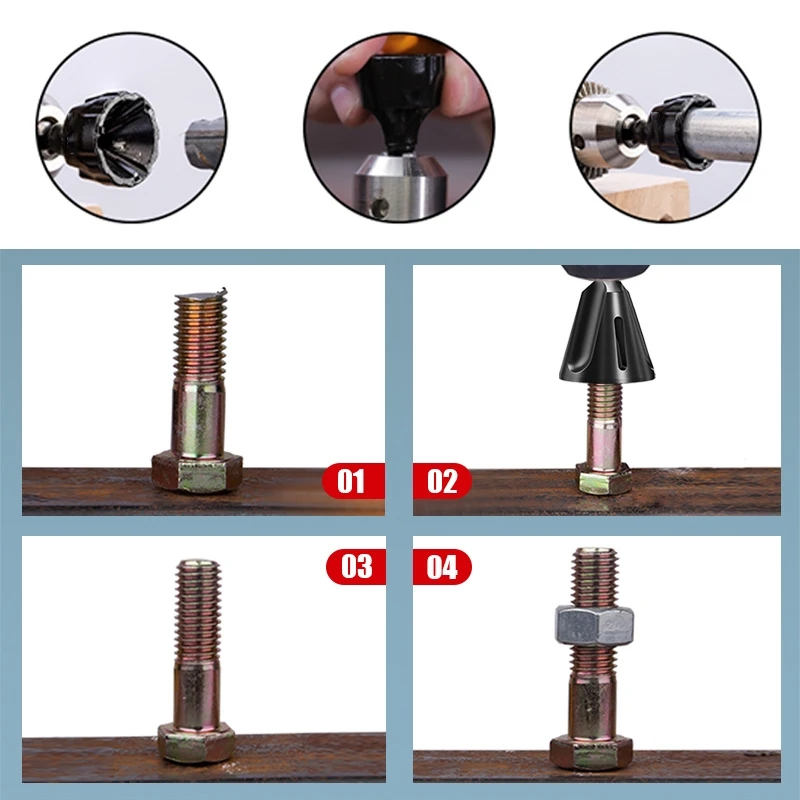 Đầu doa sửa ty ren - Đầu sửa ren dùng cho máy khoan