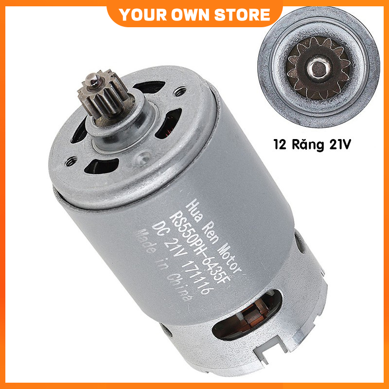 Motor 550 21v - Motor 21v Công Suất Cao Chuyên Cho Máy Pin 21V | Shopee ...