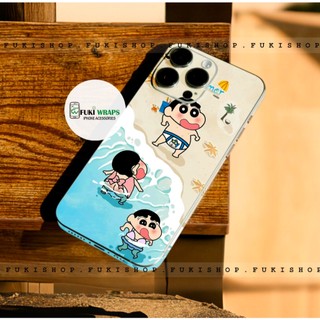 Tấm dán Skin Mặt Sau Mẫu Shin MS04 FULL VIỀN 15promax , 14promax , 13promax , 12promax , 11promax  - FukiShop