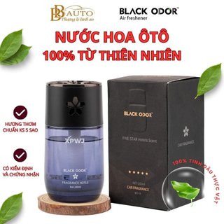 Nước hoa ô tô cao cấp CHÍNH HÃNG BLACK ODOR 100% từ thiên nhiên, an toàn lưu hương lâu để ô tô, phòng ở BO 13